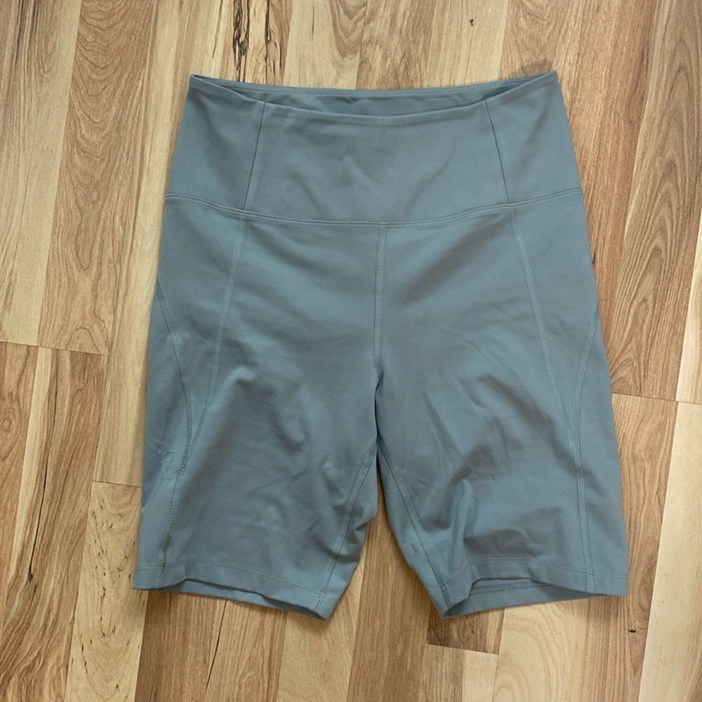 Girlfriend Collective Olive Green Bike Shorts
